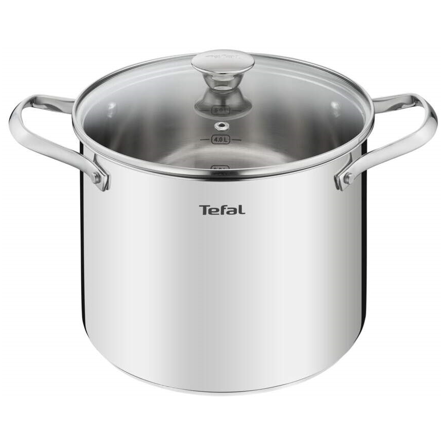 Tefal - К-кт съдове 10 бр. COOK EAT неръждаем