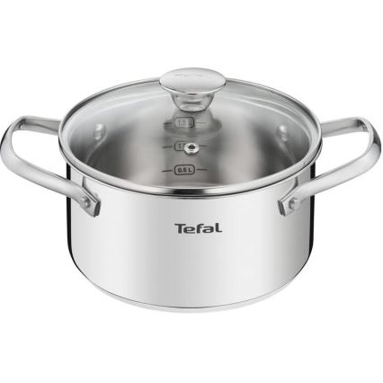 Tefal - К-кт съдове 10 бр. COOK EAT неръждаем