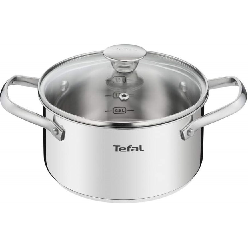 Tefal - К-кт съдове 10 бр. COOK EAT неръждаем