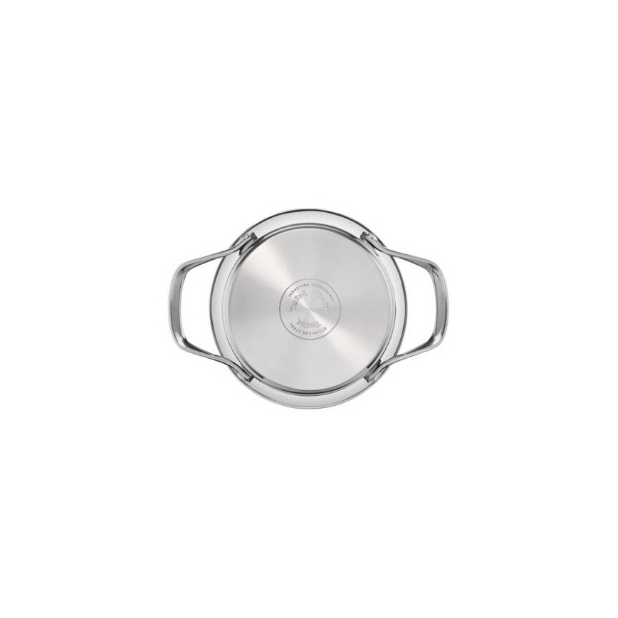 Tefal - К-кт съдове 10 бр. VIRTUOSO неръждаем