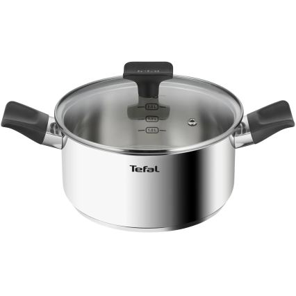 Tefal - К-кт съдове 6 бр. DELICIOUS неръждаем