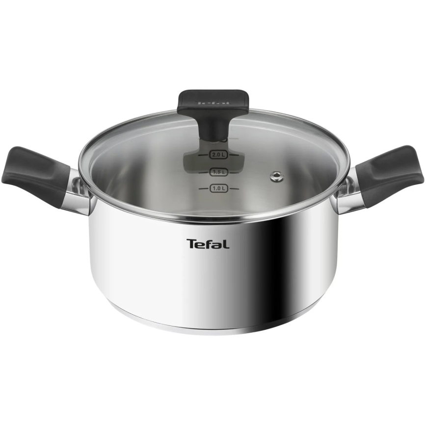Tefal - К-кт съдове 6 бр. DELICIOUS неръждаем