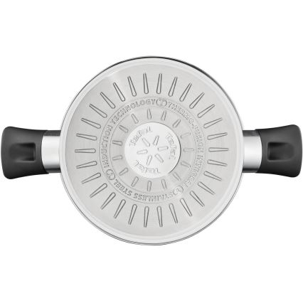 Tefal - К-кт съдове 6 бр. DELICIOUS неръждаем