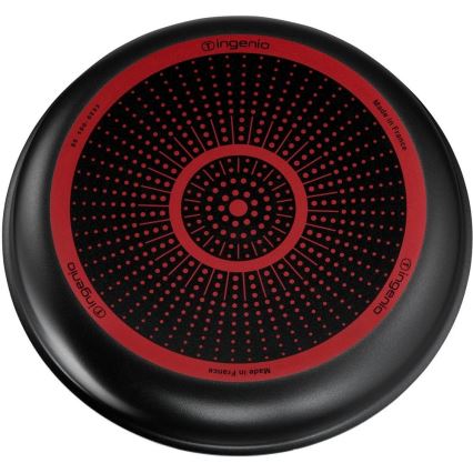 Tefal - К-кт тигани 3 бр. INGENIO EASY COOK & CLEAN BLACK