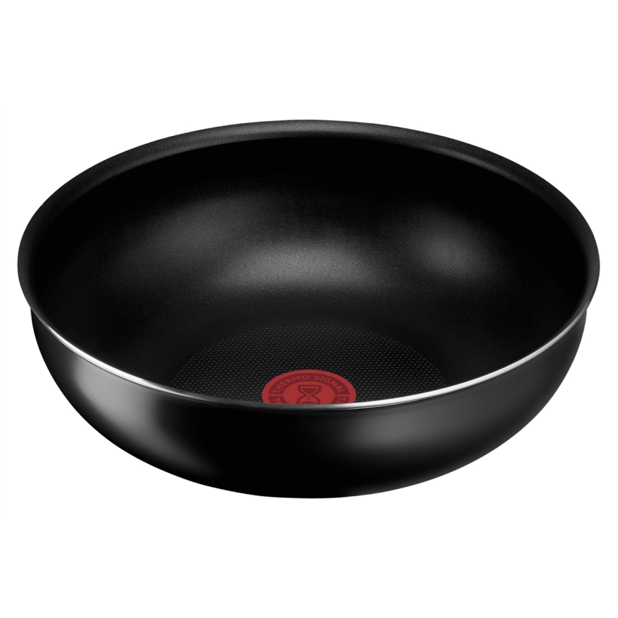 Tefal - К-кт тигани 3 бр. INGENIO EASY COOK & CLEAN BLACK