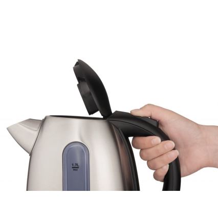 Tefal - Кана EXPRESS 1,7 l 2400W/230V матов хром