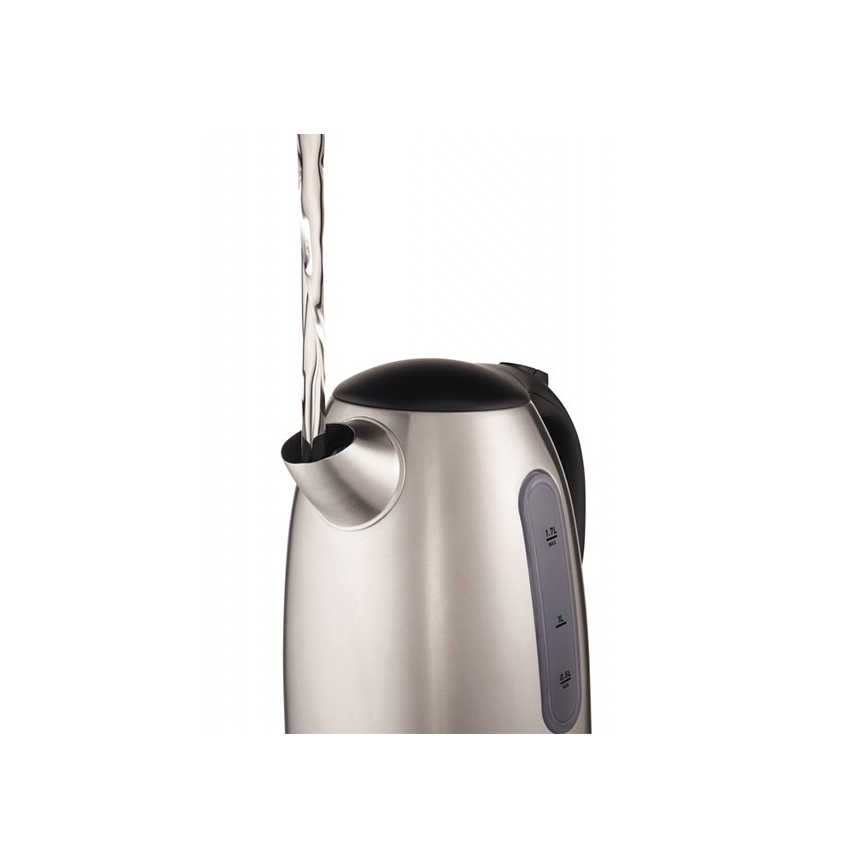 Tefal - Кана EXPRESS 1,7 l 2400W/230V матов хром