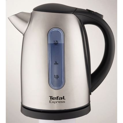 Tefal - Кана EXPRESS 1,7 l 2400W/230V матов хром