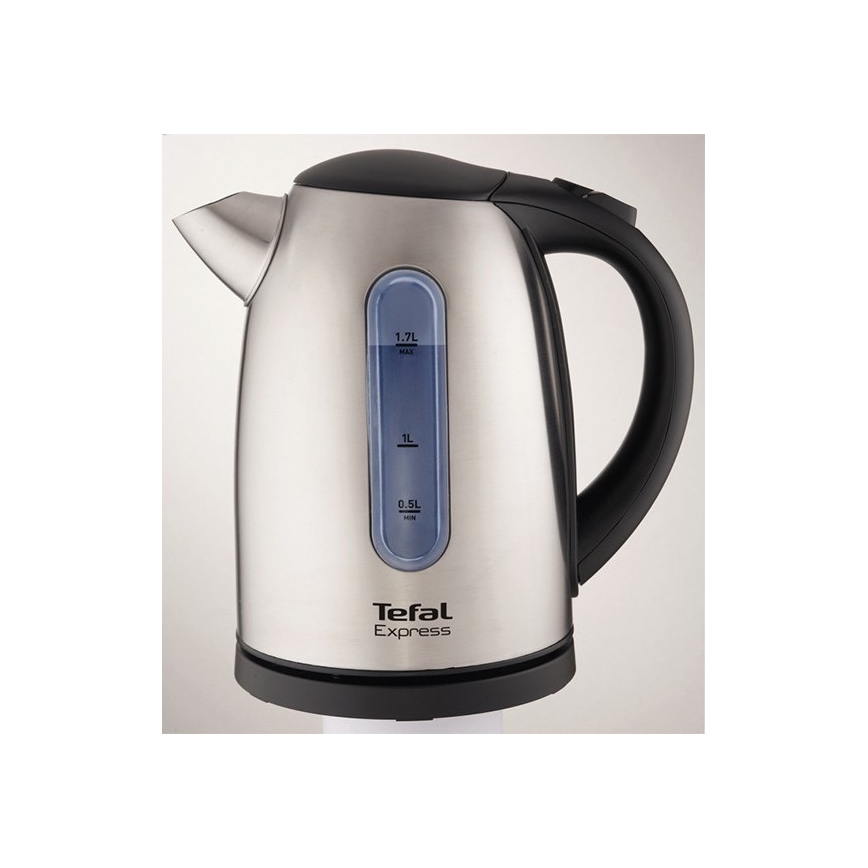 Tefal - Кана EXPRESS 1,7 l 2400W/230V матов хром