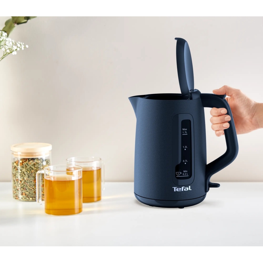 Tefal - Кана MORNING 1,7 l 2400W/230V син