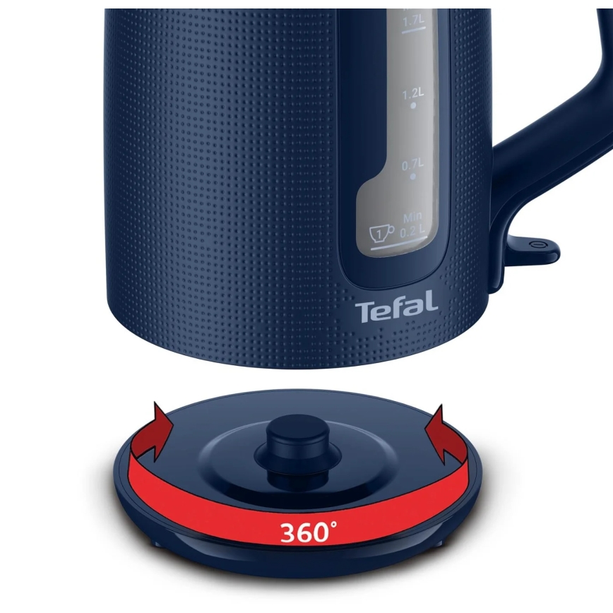 Tefal - Кана MORNING 1,7 l 2400W/230V син