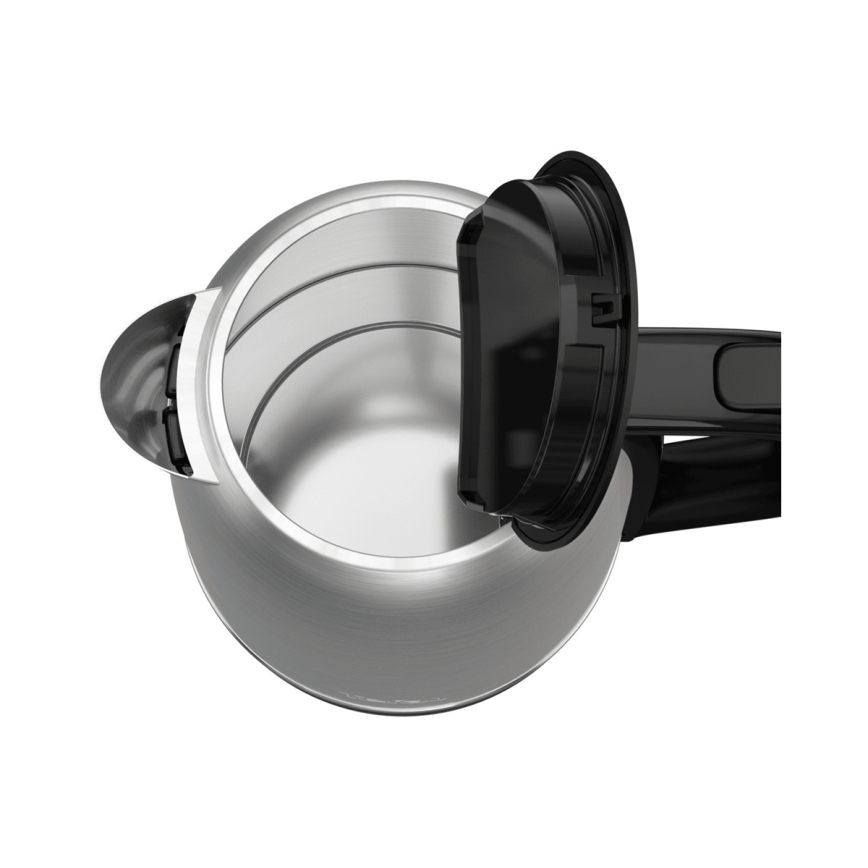 Tefal - Кана SUBITO 1,7l 2400W/230V неръждаем/черен