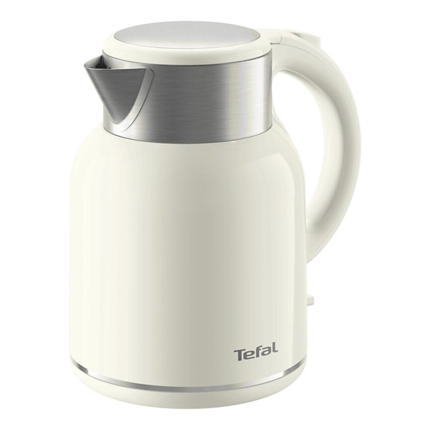 Tefal - Кана THERMO PROTECT XL 1,9l 1650W/230V неръждаем/бял