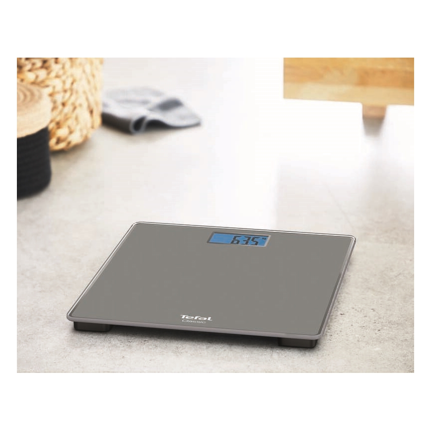 Tefal - Кантар CLASSIC 2xAAA сив