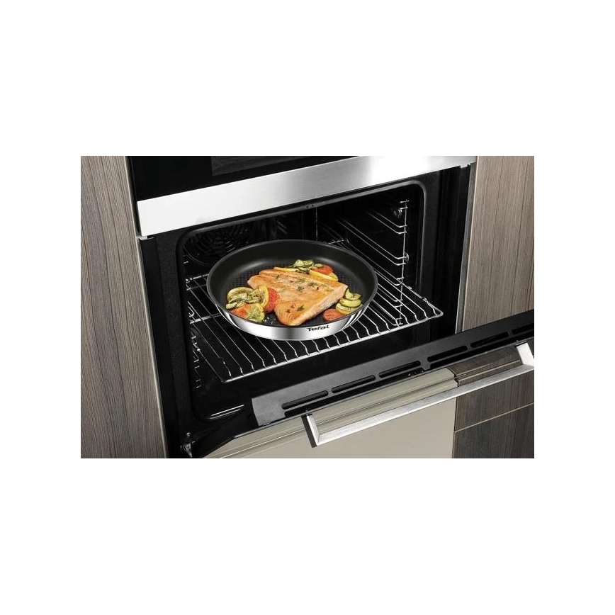 Tefal - Комплект готварски съдове 10 бр. INGENIO EMOTION неръждаем