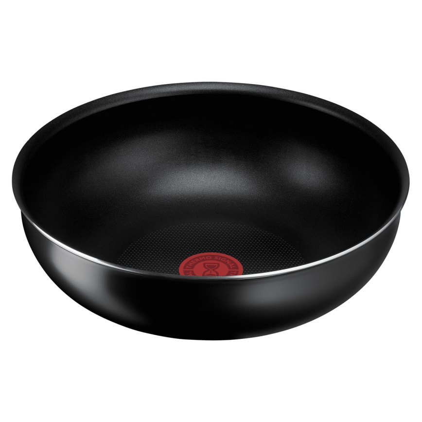 Tefal - Комплект готварски съдове 13 бр. INGENIO EASY COOK & CLEAN BLACK