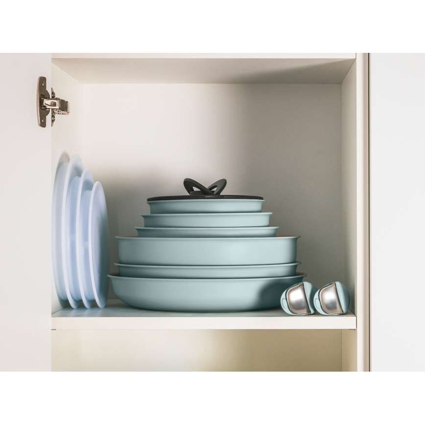 Tefal - Комплект готварски съдове 15 части INGENIO HALO