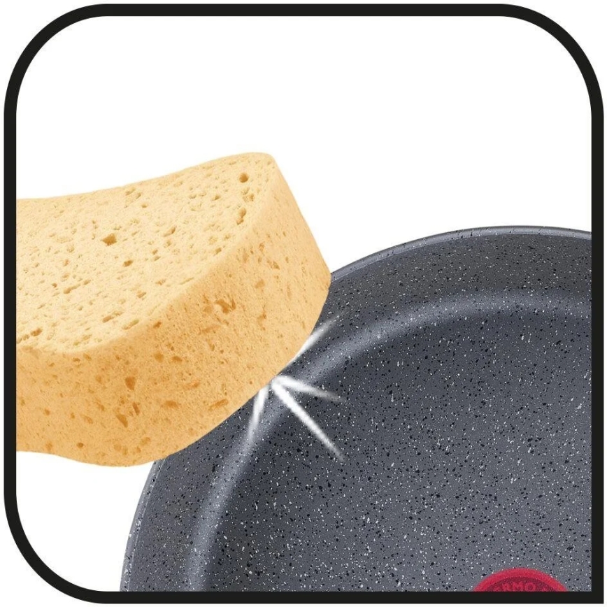 Tefal - Комплект готварски съдове 4 бр. INGENIO BLACK STONE