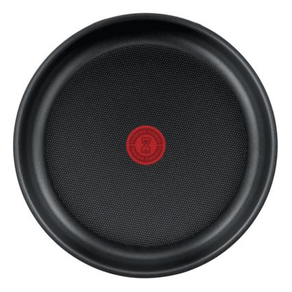 Tefal - Комплект готварски съдове 5 бр. INGENIO EASY COOK & CLEAN BLACK