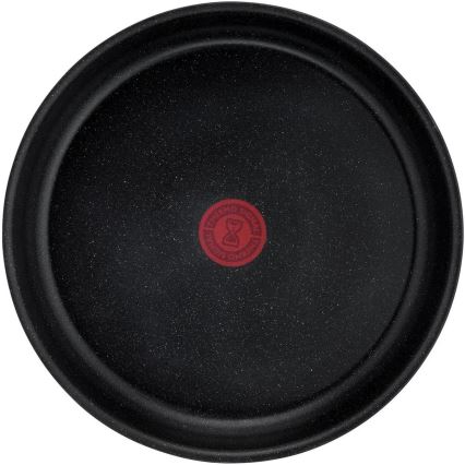 Tefal - Комплект готварски съдове 7 бр. INGENIO BLACK STONE