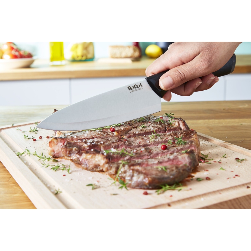Tefal - Комплект от 3 ножа ESSENTIAL