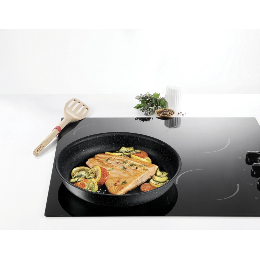 Tefal - Комплект от 3 тигана INGENIO BLACK STONE