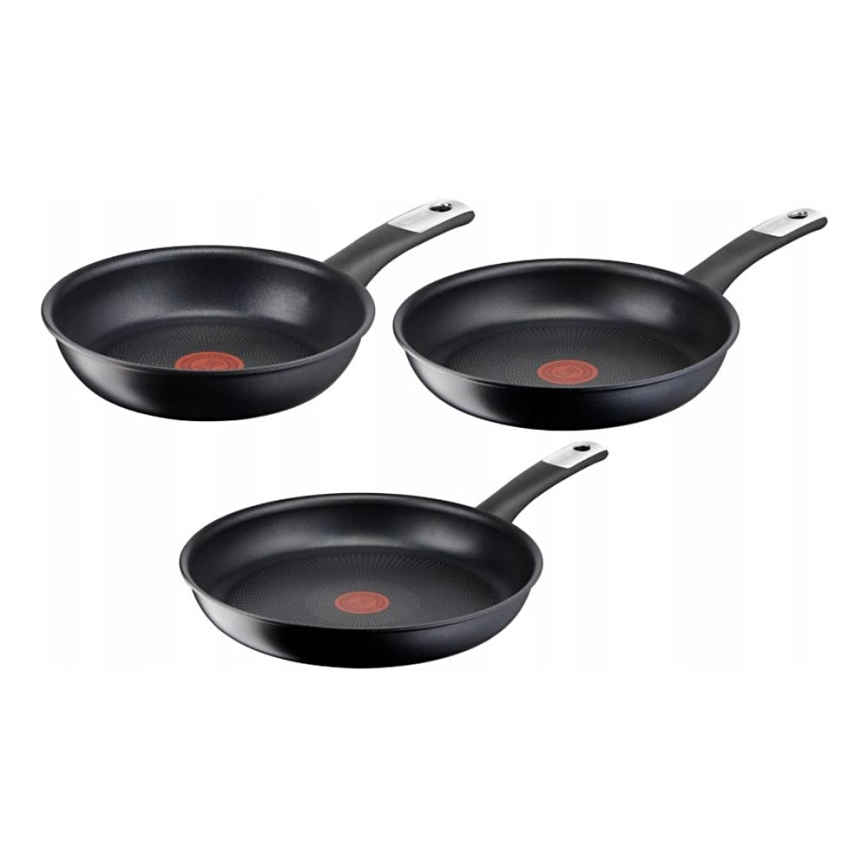 Tefal - Комплект от 3 тигана PERFECT TOUCH