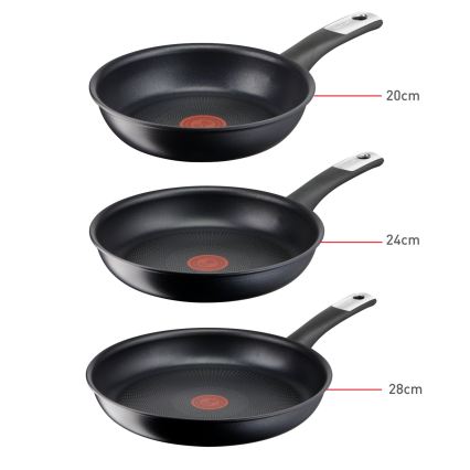 Tefal - Комплект от 3 тигана PERFECT TOUCH