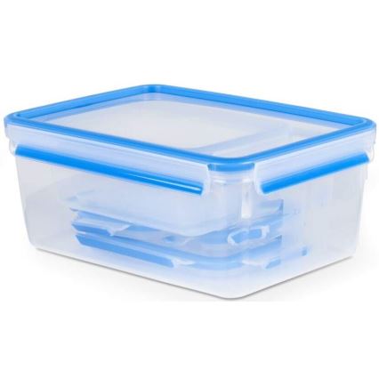 Tefal - Комплект от 5 бр. контейнери за храна MASTER SEAL FRESH, сини