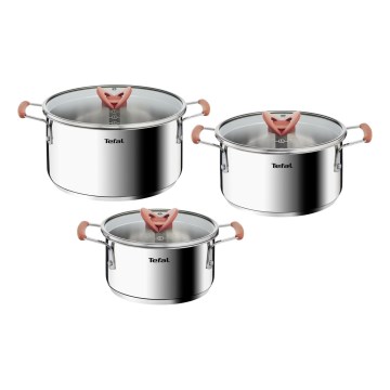 Tefal - Комплект от 6 тенджери OPTI'SPACE