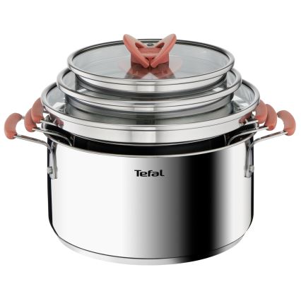 Tefal - Комплект от 6 тенджери OPTI'SPACE