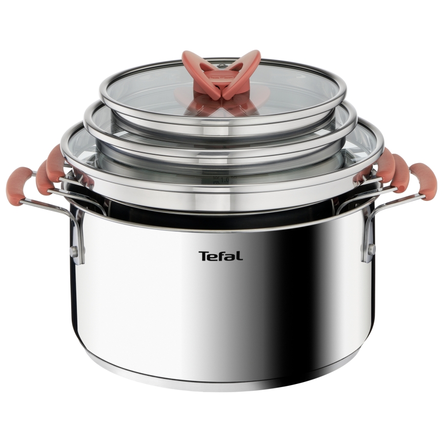 Tefal - Комплект от 6 тенджери OPTI'SPACE