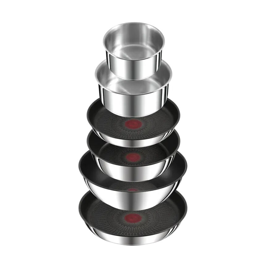 Tefal - Комплект съдове за готвене 13 части INGENIO PREFERENCE ON неръждаема стомана