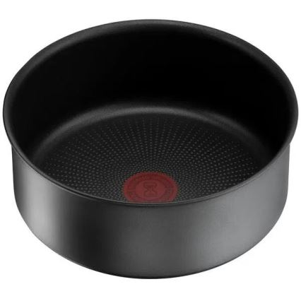 Tefal - Комплект съдове за готвене 20 части INGENIO DAILY CHEF ON черен