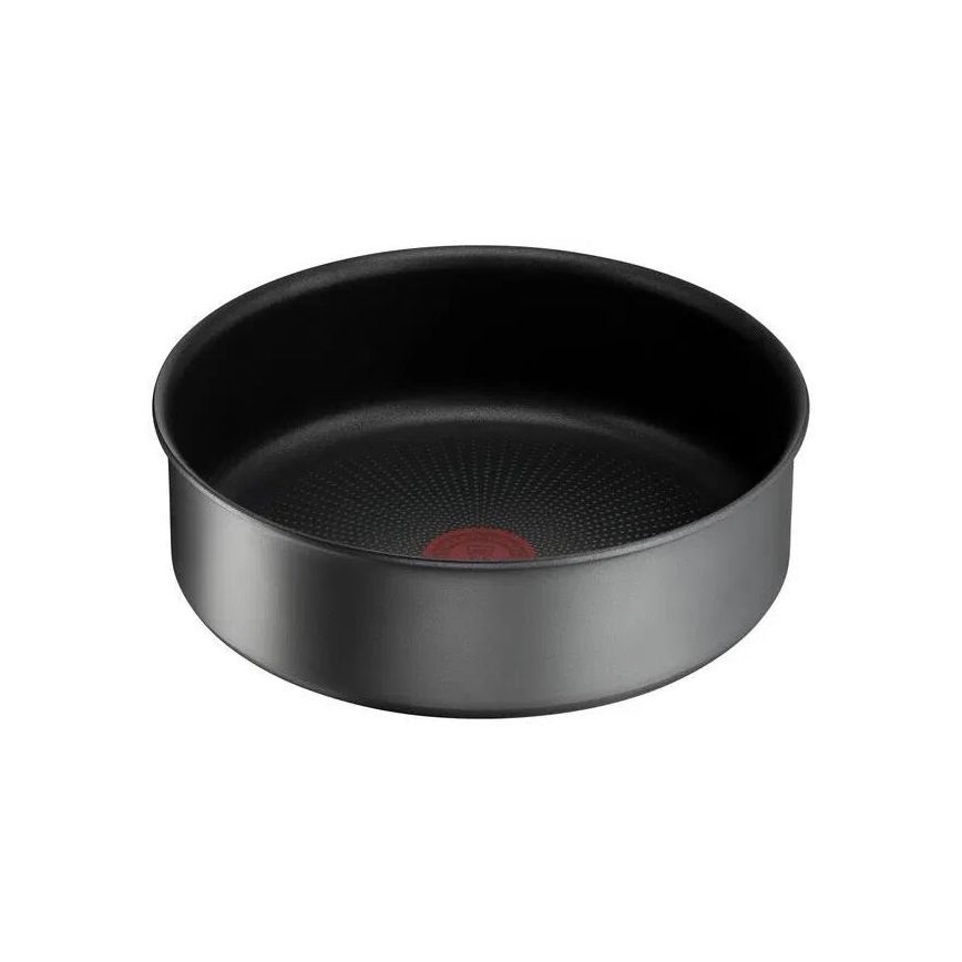 Tefal - Комплект съдове за готвене 20 части INGENIO DAILY CHEF ON черен