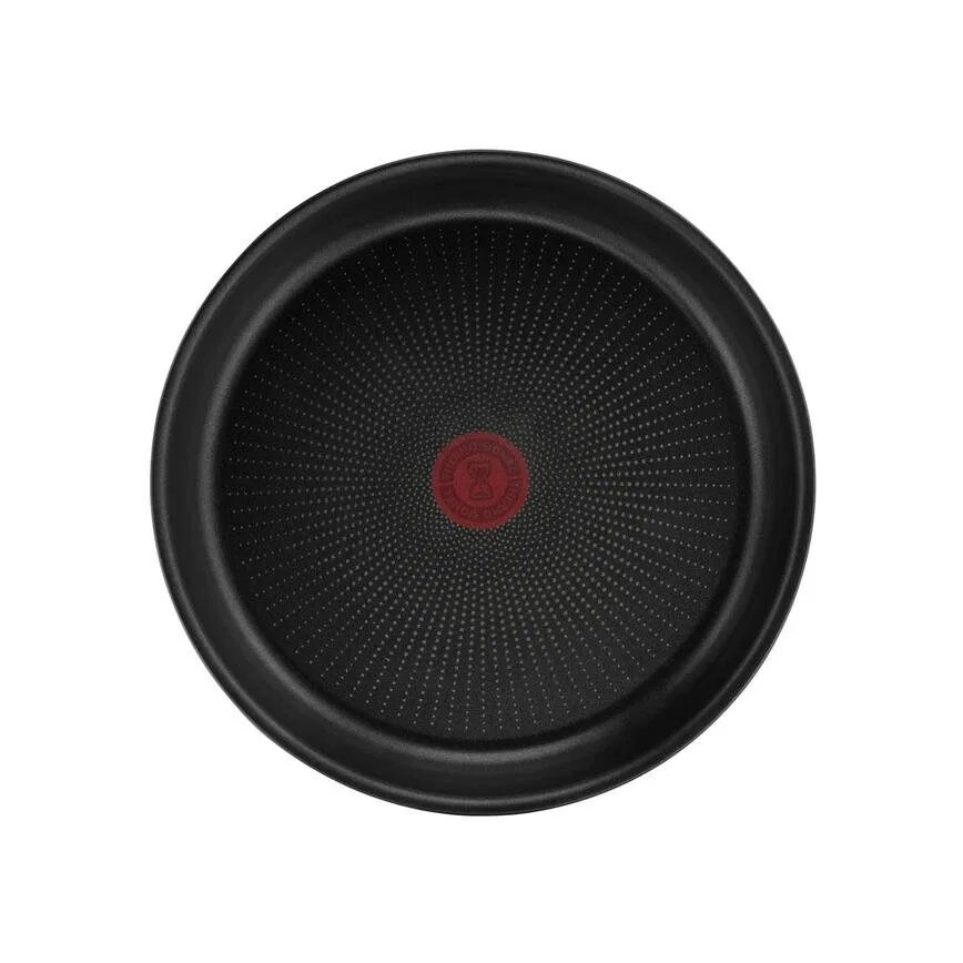 Tefal - Комплект съдове за готвене 20 части INGENIO DAILY CHEF ON черен