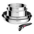 Tefal - Комплект съдове 5 части INGENIO COOK, неръждаема стомана