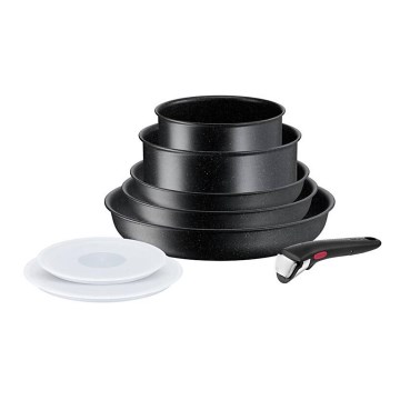 Tefal - Комплект съдове 8 части INGENIO BLACK STONE