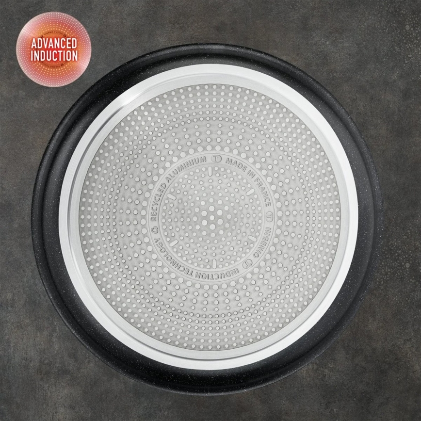 Tefal - Комплект съдове 8 части INGENIO BLACK STONE