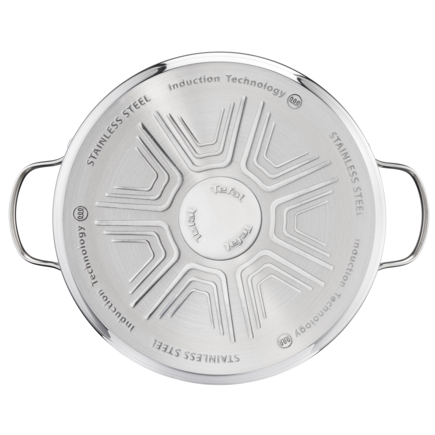 Tefal - Комплект съдове от 10 части DAILY COOK неръждаема стомана