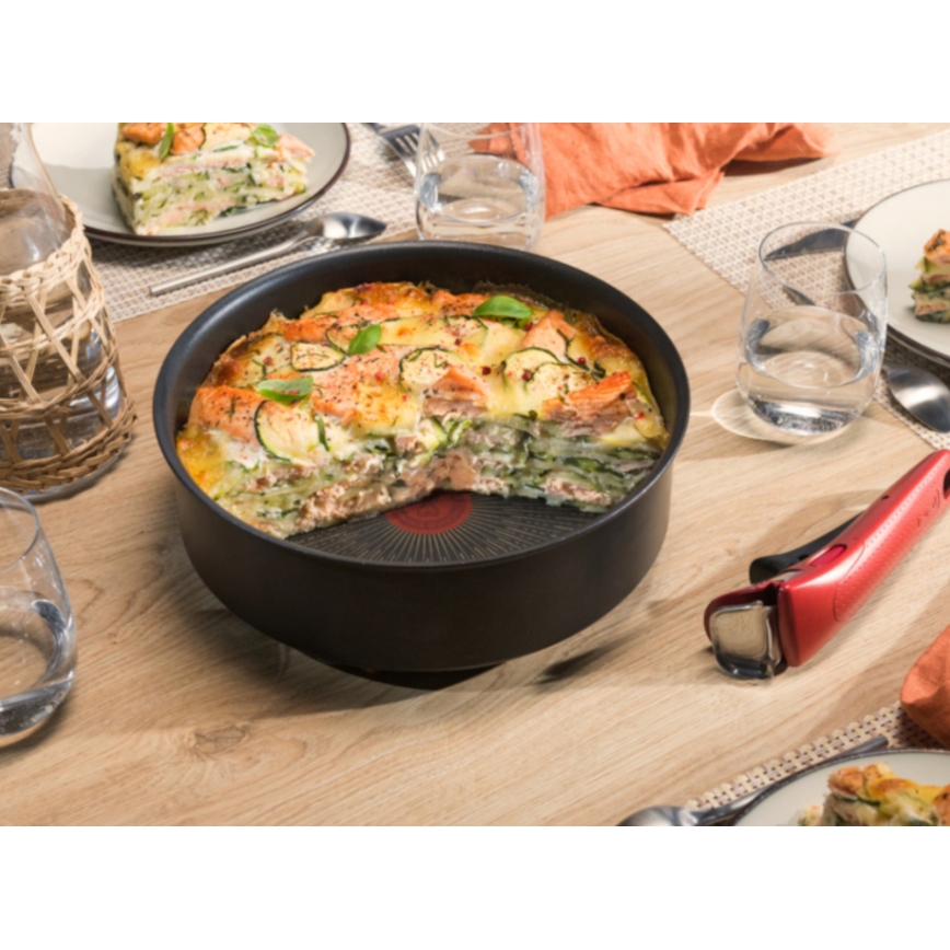 Tefal - Комплект съдове за готвене 12 части INGENIO SO LIGHT