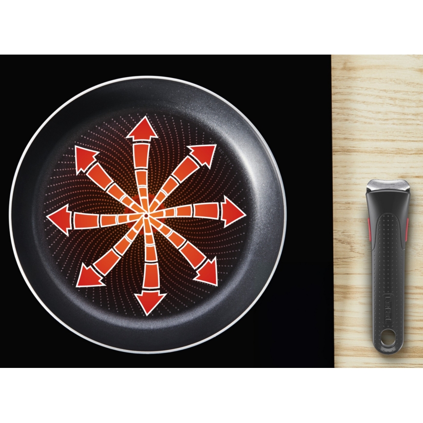 Tefal - Комплект съдове за готвене 12 части INGENIO SO LIGHT