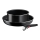 Tefal - Комплект съдове за готвене 3 части INGENIO EASY COOK & CLEAN BLACK