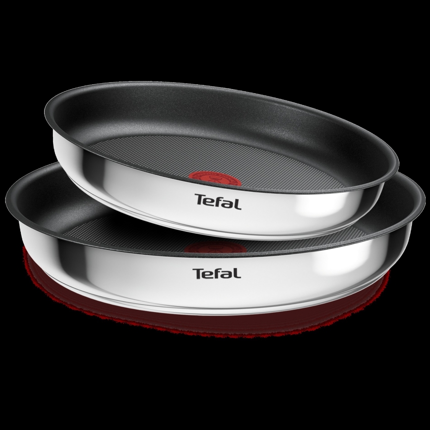 Tefal - Комплект съдове за готвене 3 части INGENIO COOK, неръждаема стомана