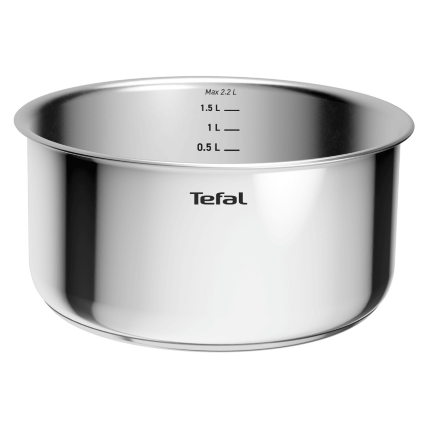 Tefal - Комплект съдове за готвене INGENIO COOK, 15 части, неръждаема стомана