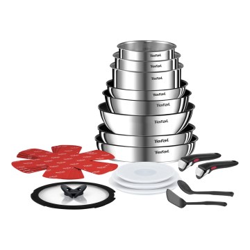Tefal - Комплект съдове за готвене INGENIO Emotion, 20 части