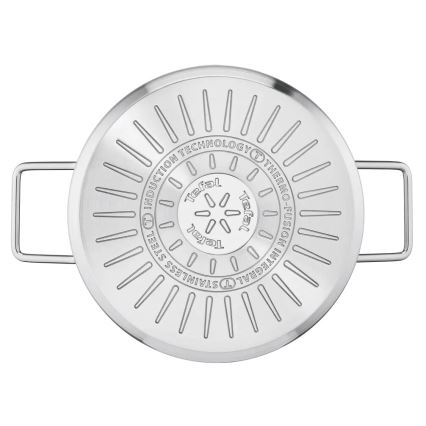 Tefal - Комплект тенджери NORDICA, 10 части, неръждаема стомана