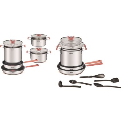 Tefal - Комплект кухненски съдове 13 части OPTI'SPACE