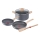 Tefal - Комплект кухненски съдове 5 части NATURAL FORCE