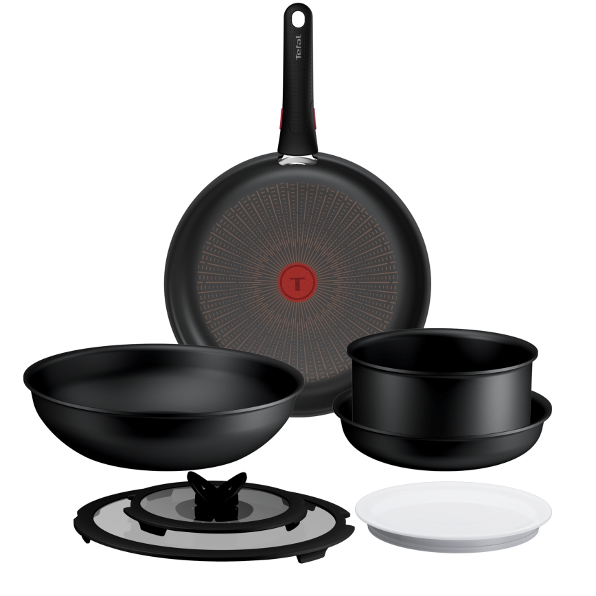 Tefal - Комплект кухненски съдове INGENIO Excellence Fusion, 8 части